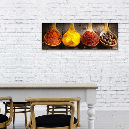 Glasschilderij Kruiden 33x95 - Reinders