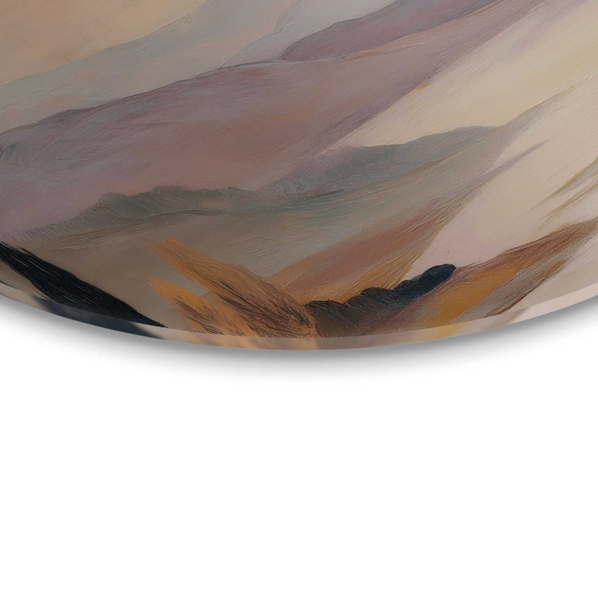 Glasschilderij Landschap I 70 Rond - Reinders