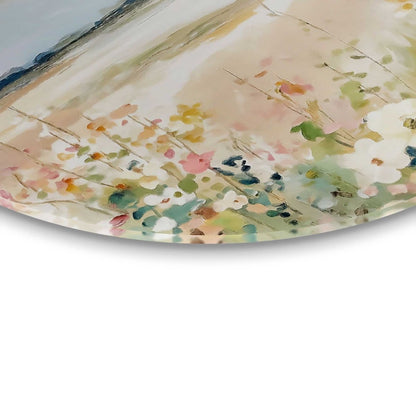 Glasschilderij Lente horizon 50 Rond - Reinders