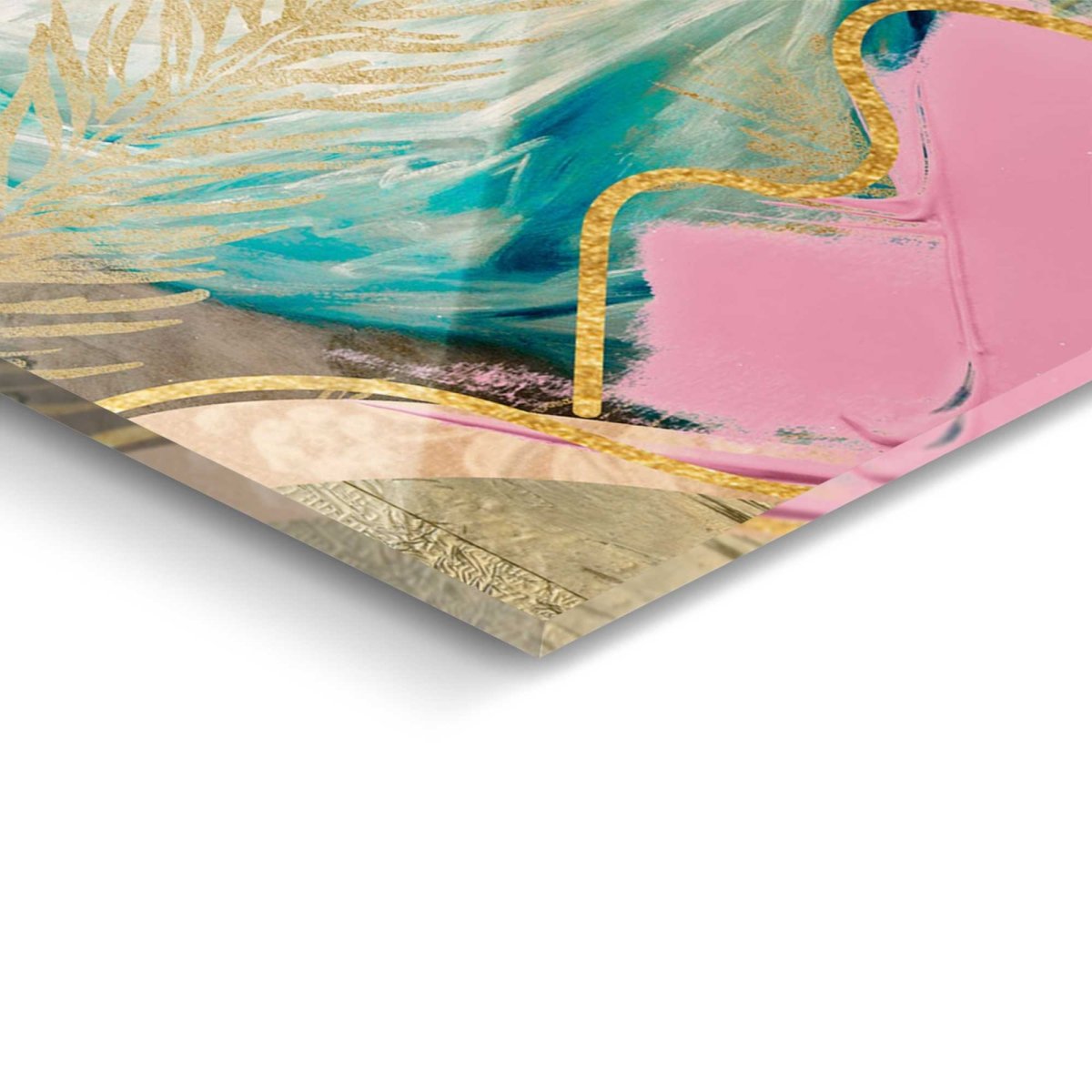 Glasschilderij Pink Stylish 116x78 - Deco Glas - Reinders