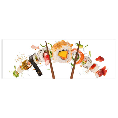 Glasschilderij Sushi 33x95 - Reinders
