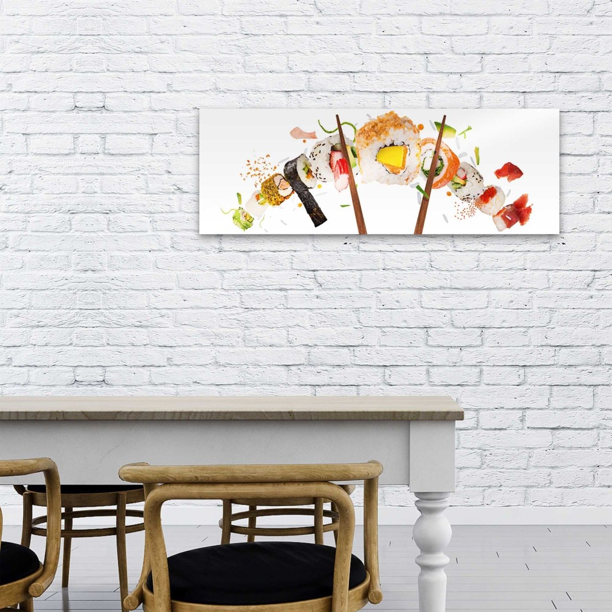 Glasschilderij Sushi 33x95 - Reinders