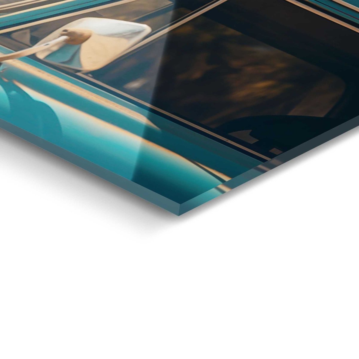 Glasschilderij Tiger Rooftop 100x70 - Deco Glas - Reinders