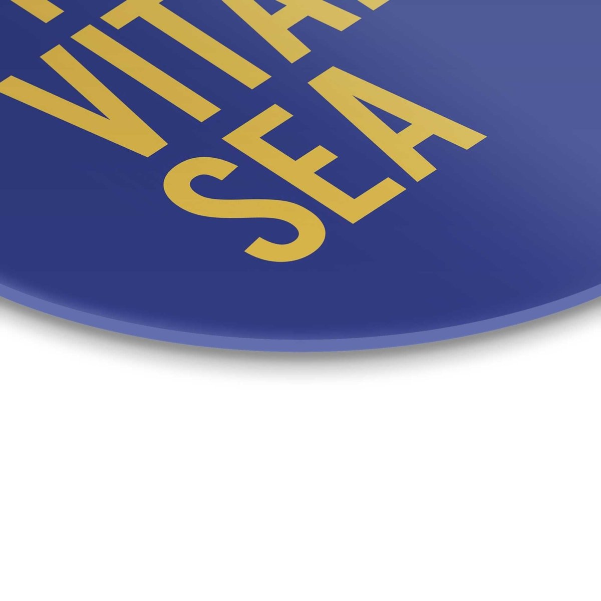 Glasschilderij Vitamin Sea 70 Rond - Reinders