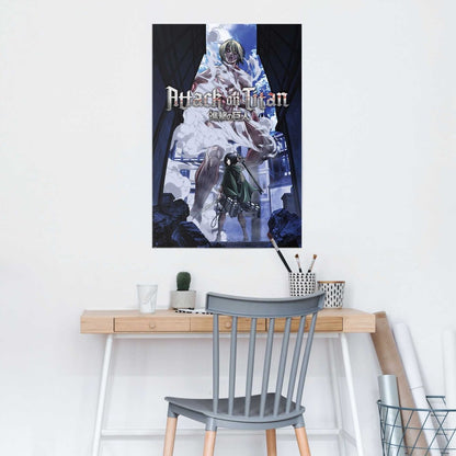 Poster Attack on Titan S3 - female titan approaches 91,5x61 - Reinders