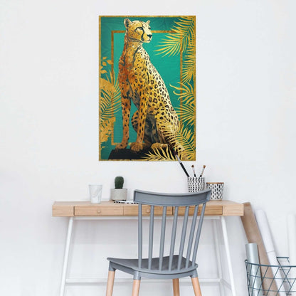 Poster Cheetah Pose 91,5x61 - Reinders