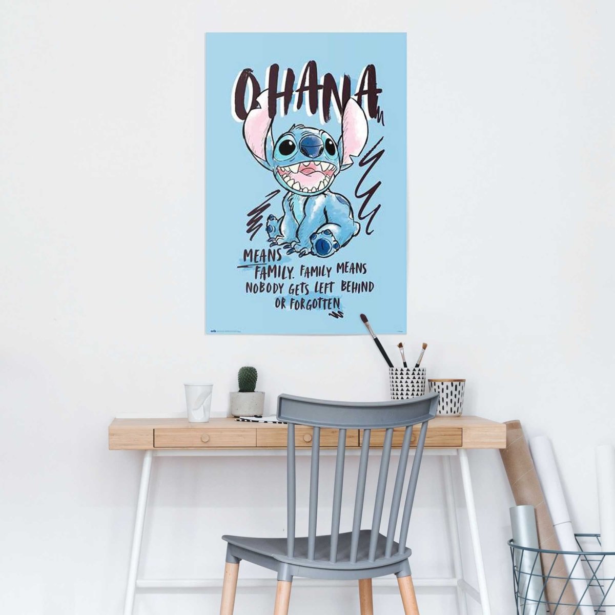 Poster Disney Stitch Ohana 91,5x61 - Reinders