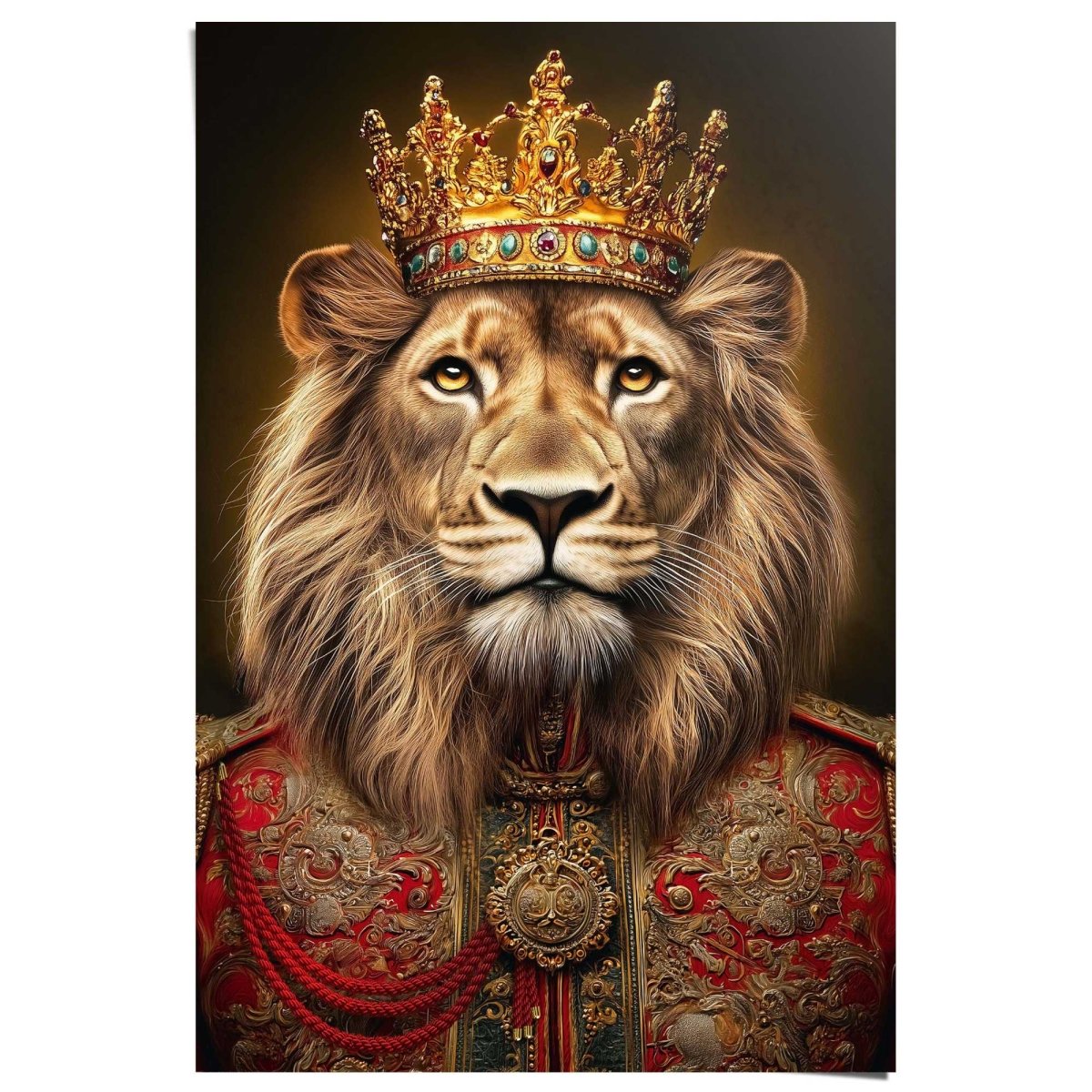 Poster Gouden Majesteit 91,5x61 - Poster - Reinders