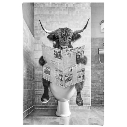 Poster Highlander Toilet 91,5x61 - Reinders