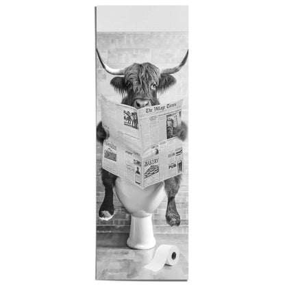 Poster Hooglander Toilet 158x53 - Poster - Reinders