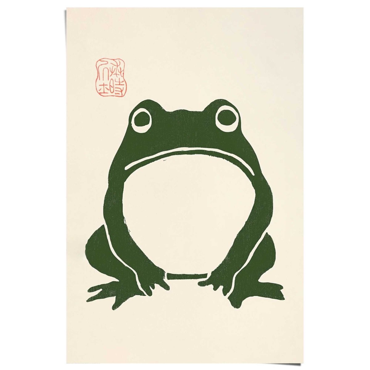 Poster Matsumoto Hoji - Frog 91,5x61 - Reinders