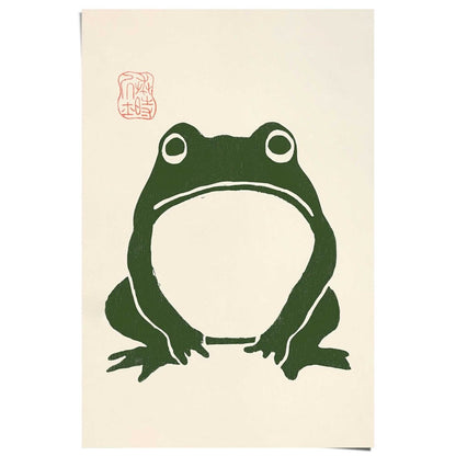 Poster Matsumoto Hoji - Frog 91,5x61 - Reinders