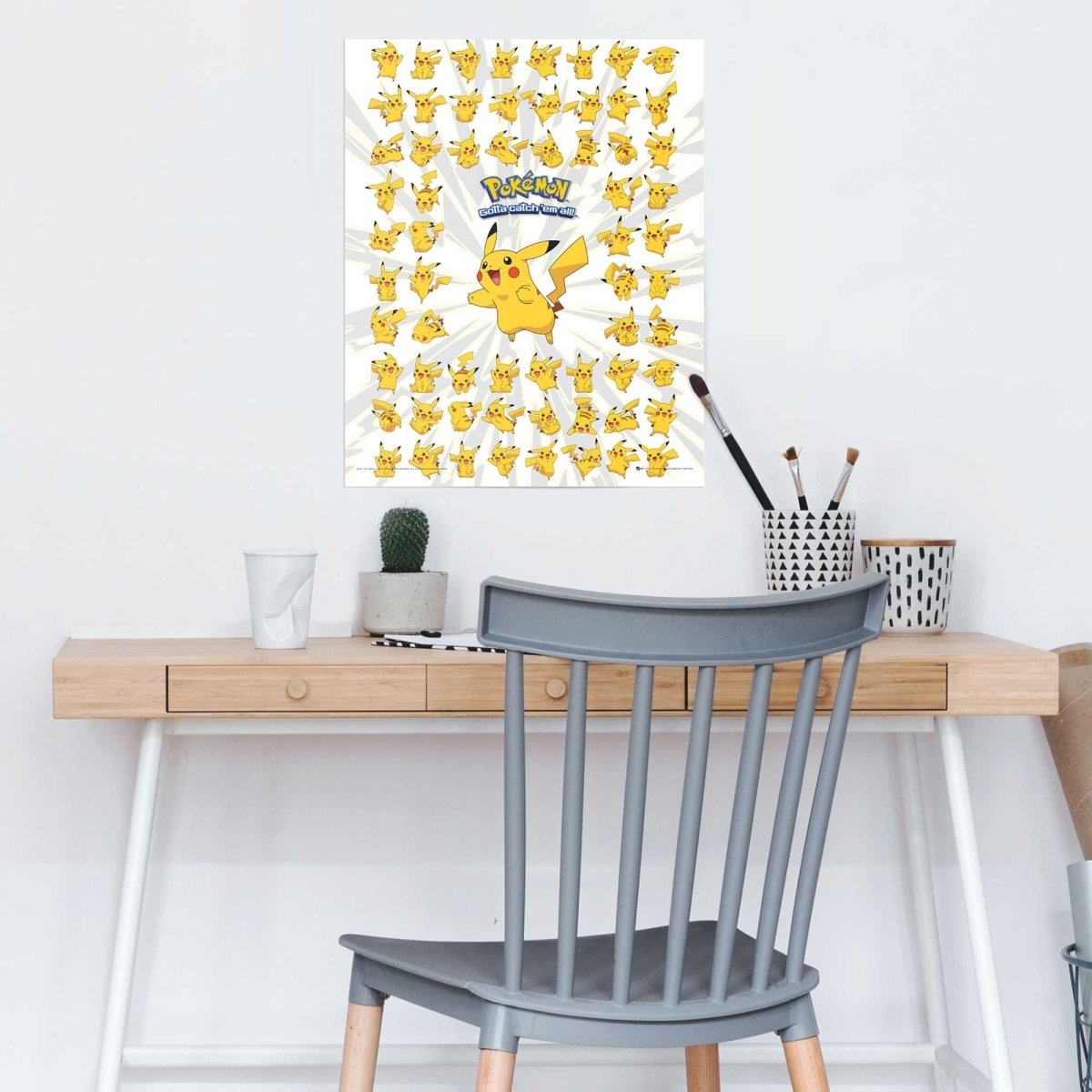 Poster Pokémon - Pikachu 50x40 - Reinders