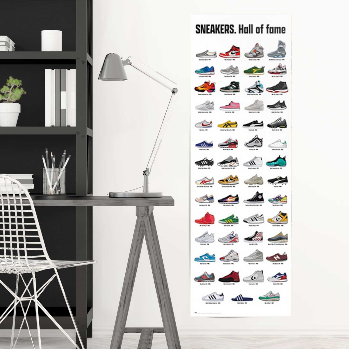 Poster Sneakers - hall of fame 158x53 - Reinders