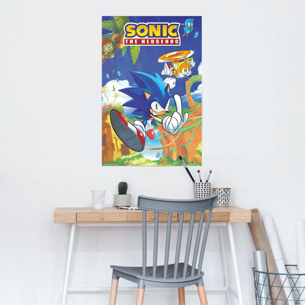 Poster Sonic the Hedgehog - sonic & tails 91,5x61 - Reinders