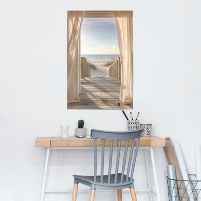 Poster Strandpad 91,5x61 - Poster - Reinders