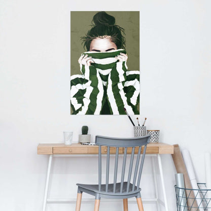 Poster Verborgen Blik 91,5x61 - Poster - Reinders