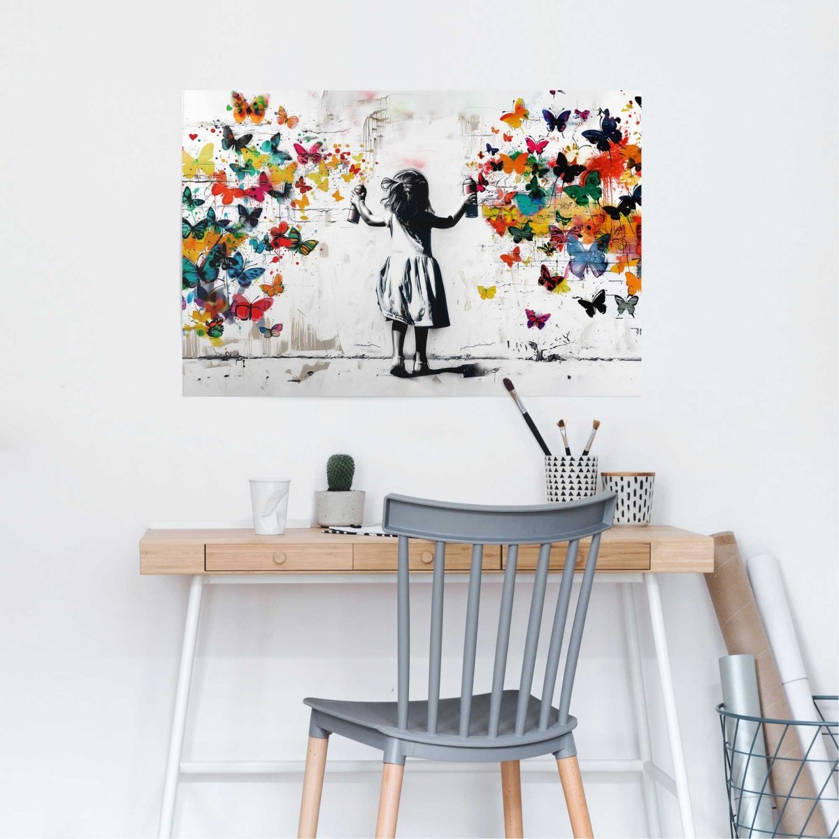 Poster Wolk van vlinders 61x91,5 - Reinders