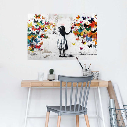 Poster Wolk van vlinders 61x91,5 - Reinders