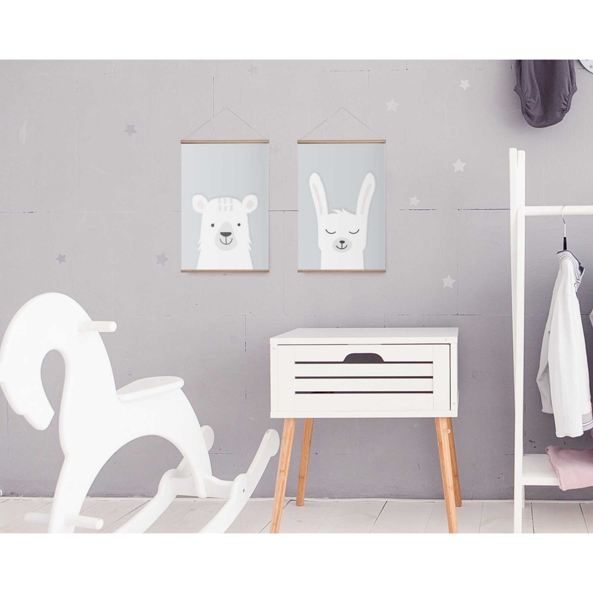 Premium Poster set Blue Sweeties 30x20 - Reinders