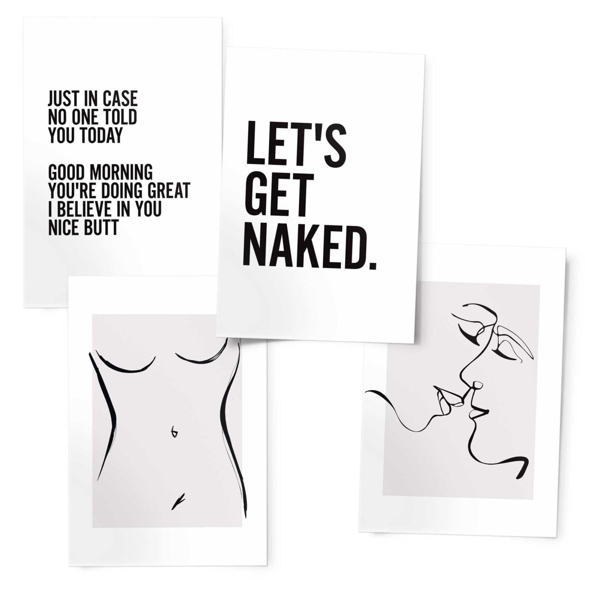 Premium Poster set Body Language 30x20 - Art Print - Reinders