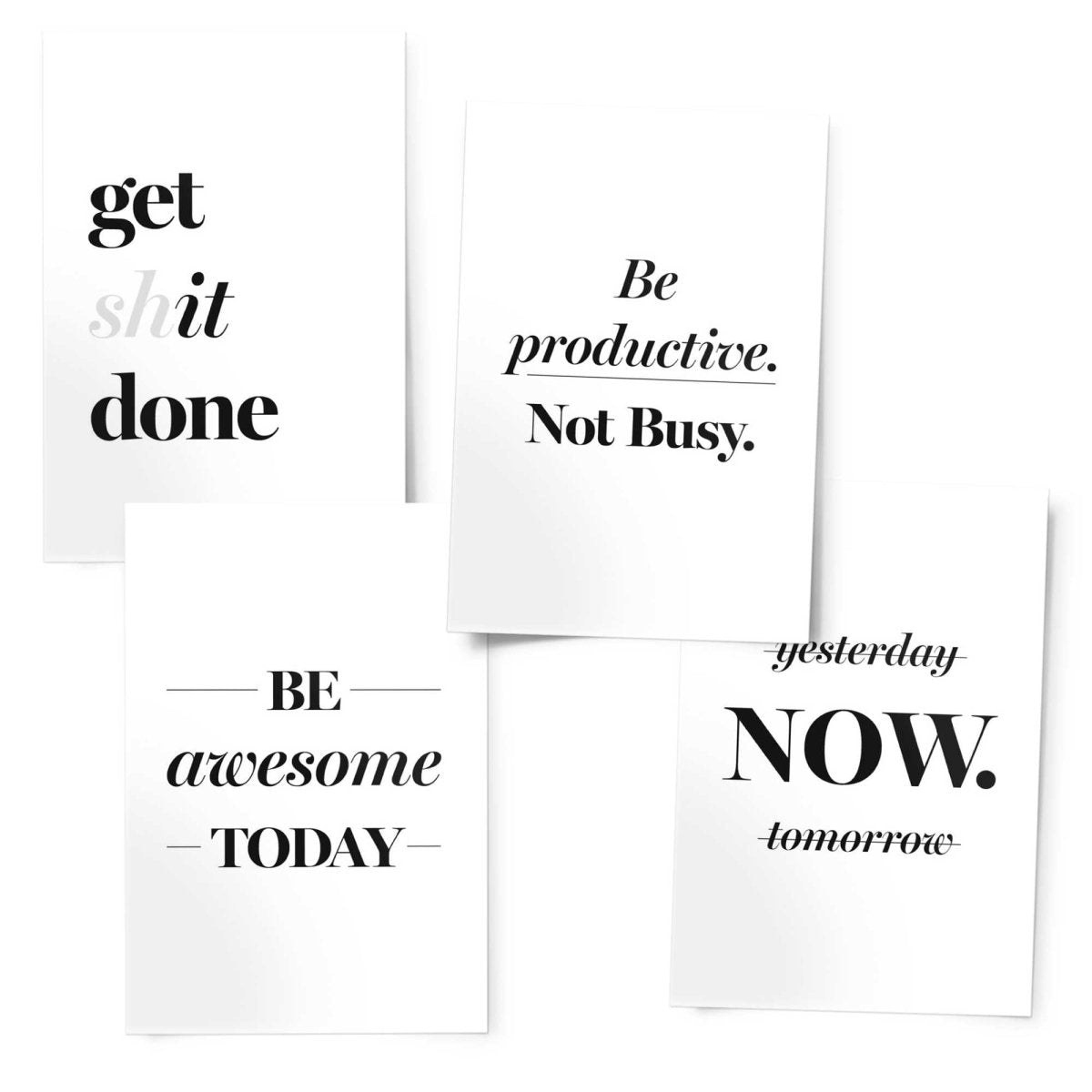 Premium Poster set Motivatie 30x20 - Art Print - Reinders