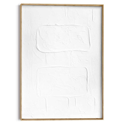 Schilderij 3D Art Vlakken 70x50 - Reinders