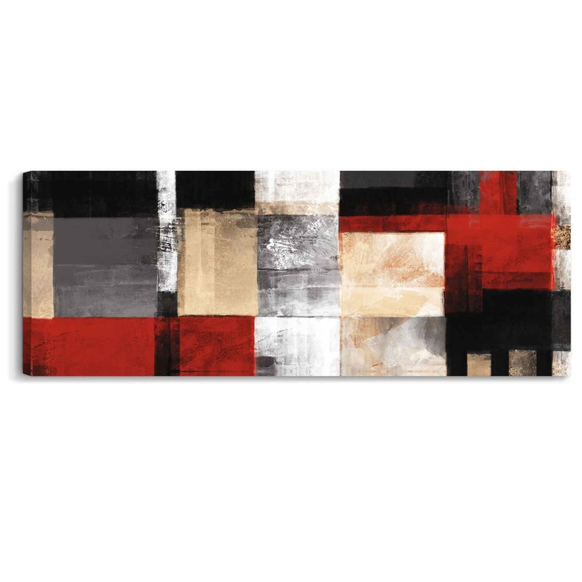 Schilderij Abstract 57x150 - Canvas - Reinders