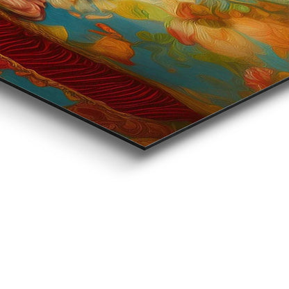 Schilderij Bloemenkroon 140x100 - Deco Panel - Reinders