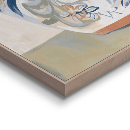 Schilderij Bloemenvaas 50x40 - Slim Frame - Reinders