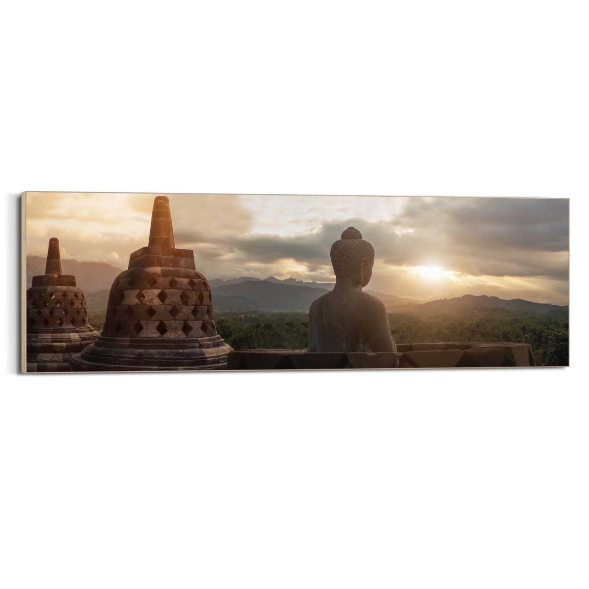 Schilderij Borobudur 156x52 - Reinders