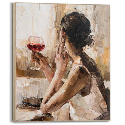 Schilderij Een Stil Moment 40x50 - Framed Panel - Reinders