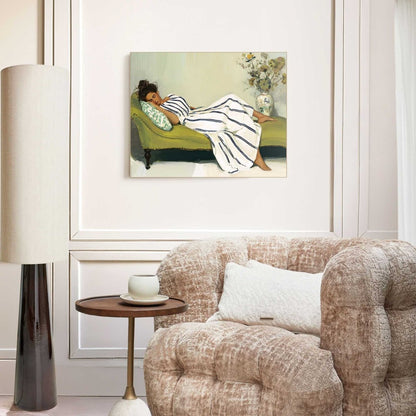 Schilderij Even Niets 50x40 - Framed Panel - Reinders