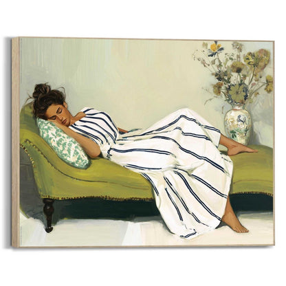 Schilderij Even Niets 50x40 - Framed Panel - Reinders