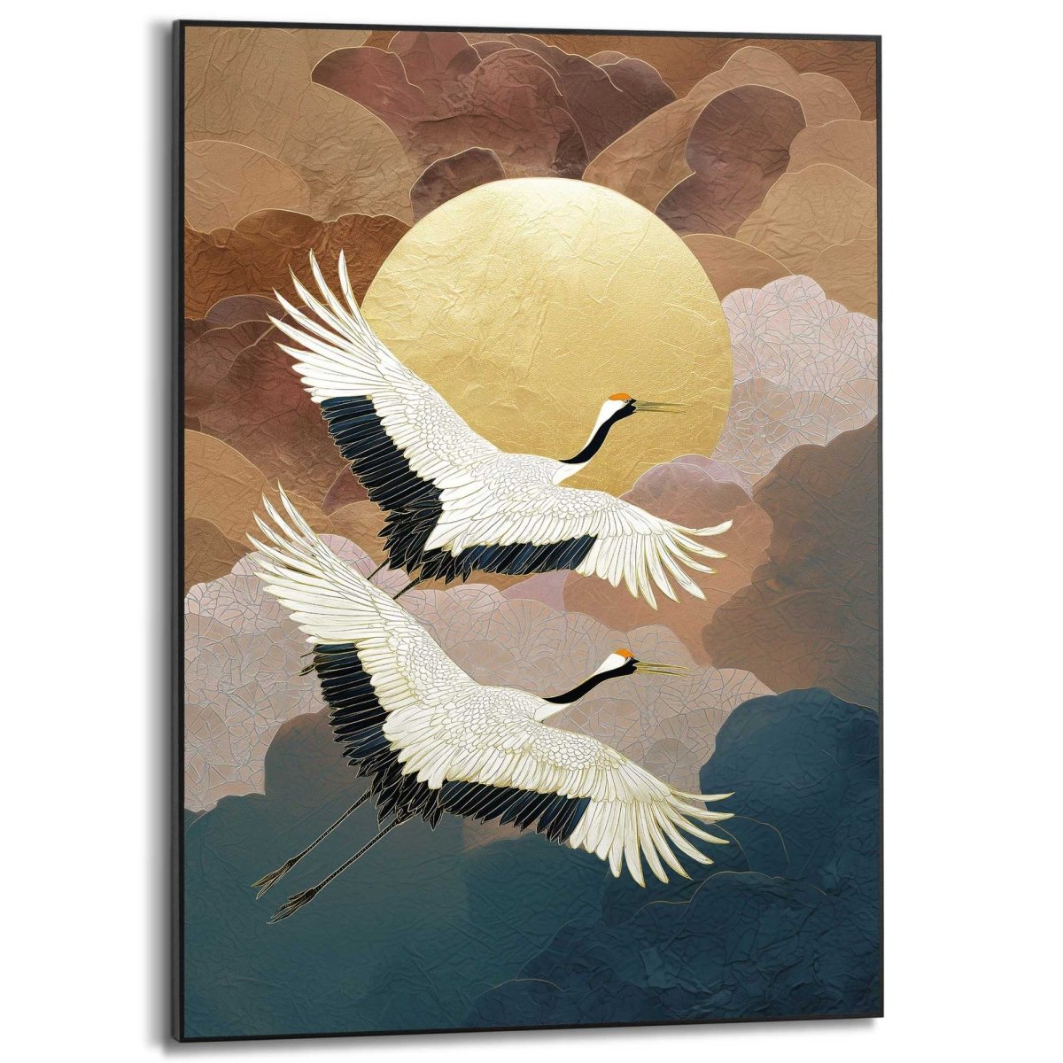 Schilderij Gouden Vlucht 70x50 - Slim Frame - Reinders