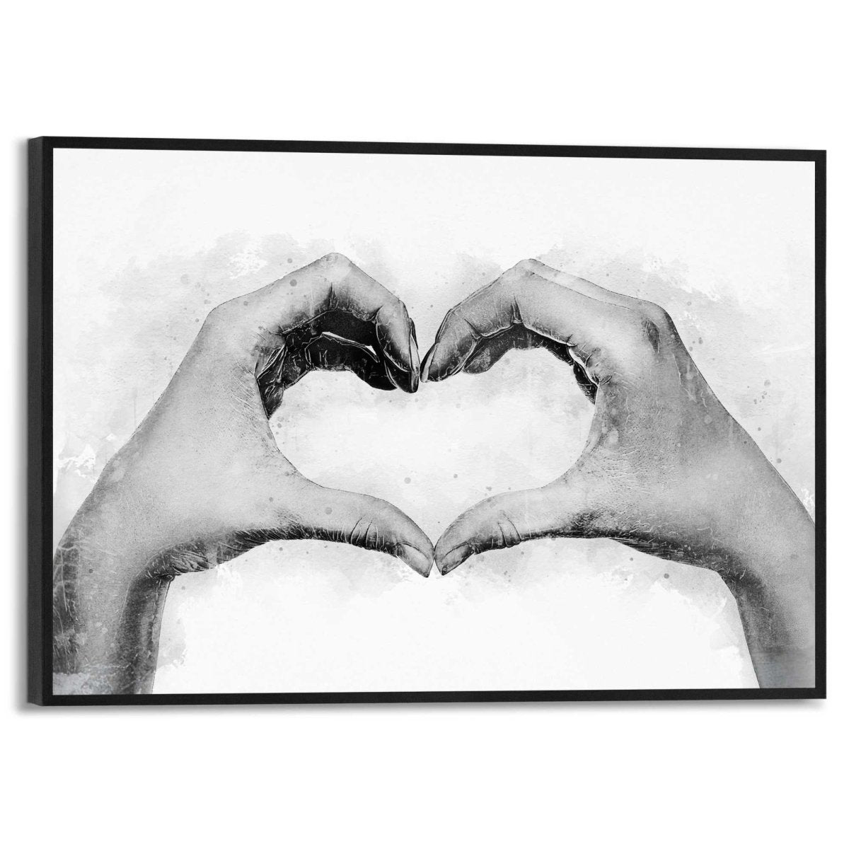 Schilderij Hands Love 20x30 - Reinders