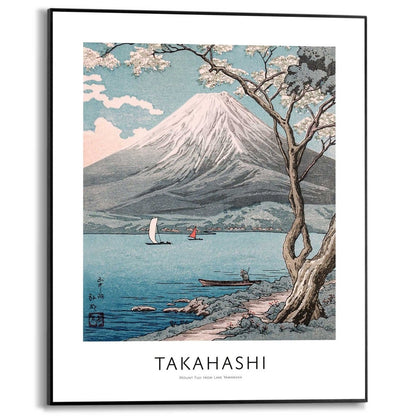 Schilderij Hiroaki Takahashi - Mount Fuji 50x40 - Slim Frame - Reinders
