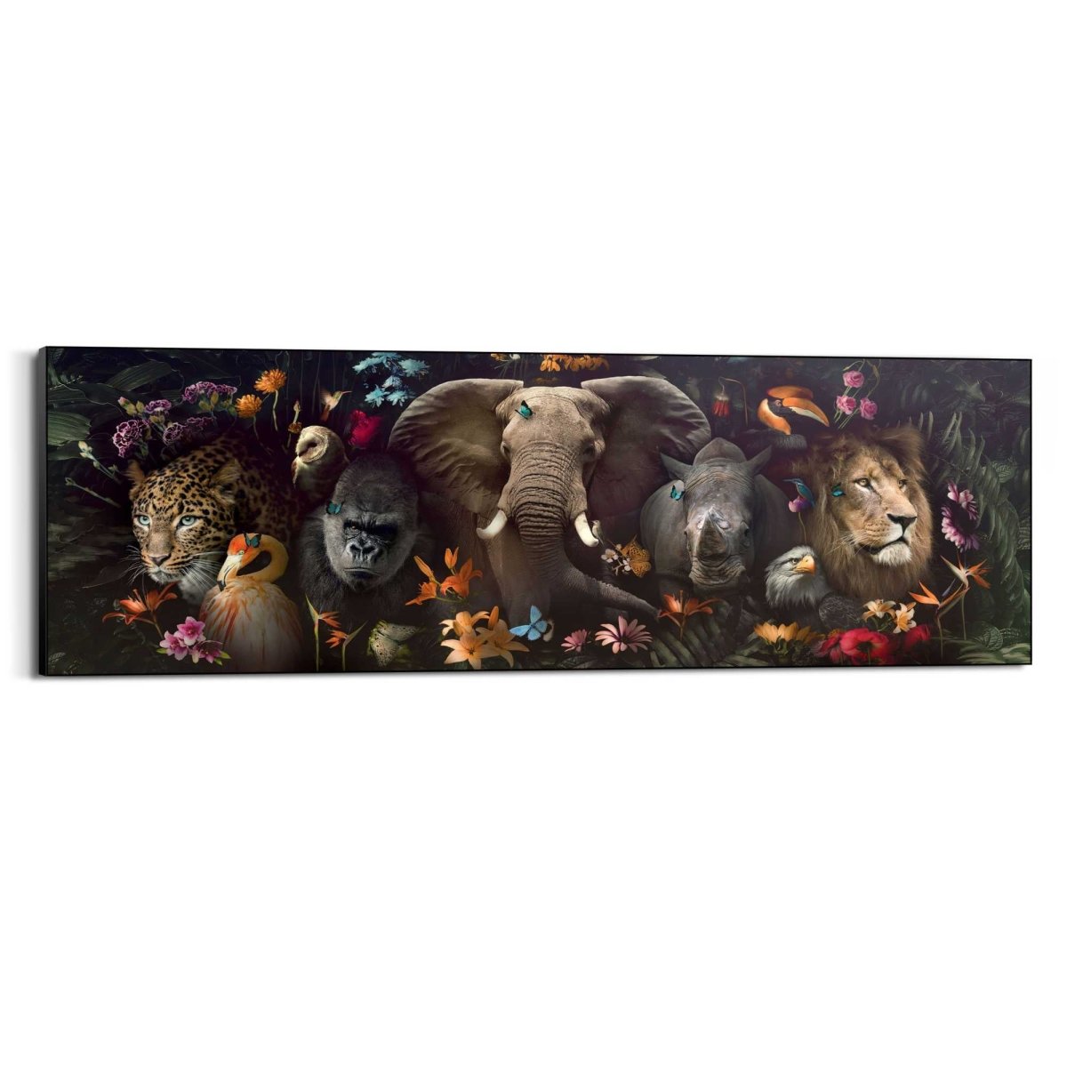 Schilderij Jungle Fantasie 52x156 - Reinders