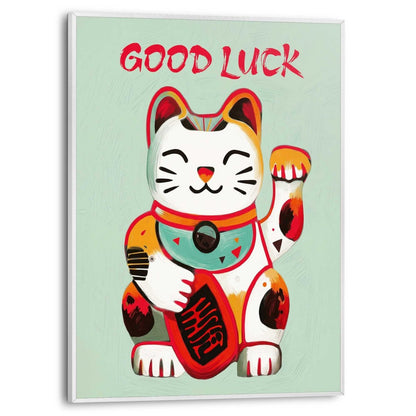 Schilderij Maneki Neko 40x30 - Slim Frame - Reinders