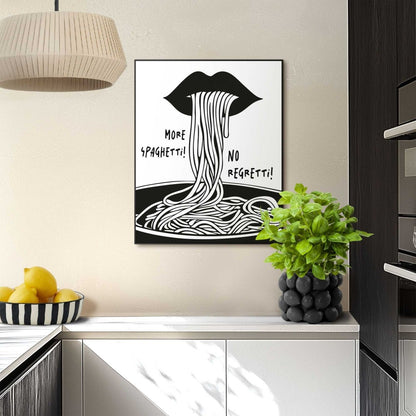 Schilderij More Spaghetti 50x40 - Reinders