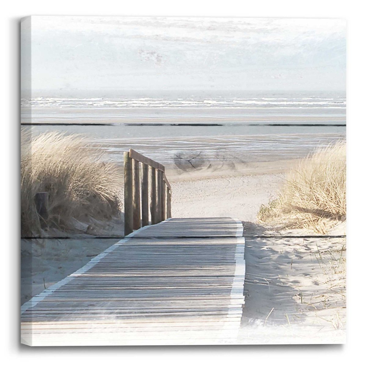 Schilderij Noordzee 30x30 - Reinders
