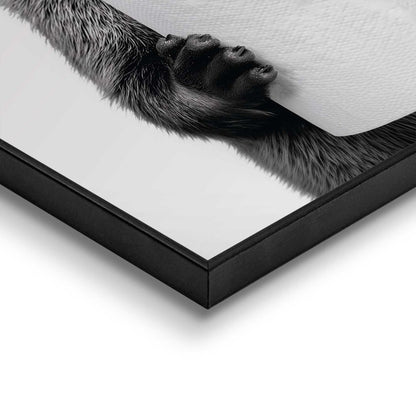 Schilderij Otter met toiletpapier 40x30 - Slim Frame - Reinders