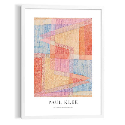Schilderij Paul Klee Triangles 70x50 - Reinders