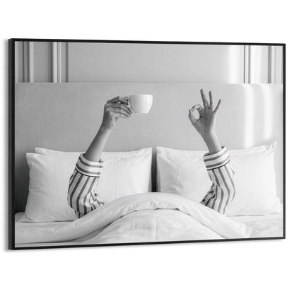 Schilderij Perfecte koffie 30x40 - Slim Frame - Reinders