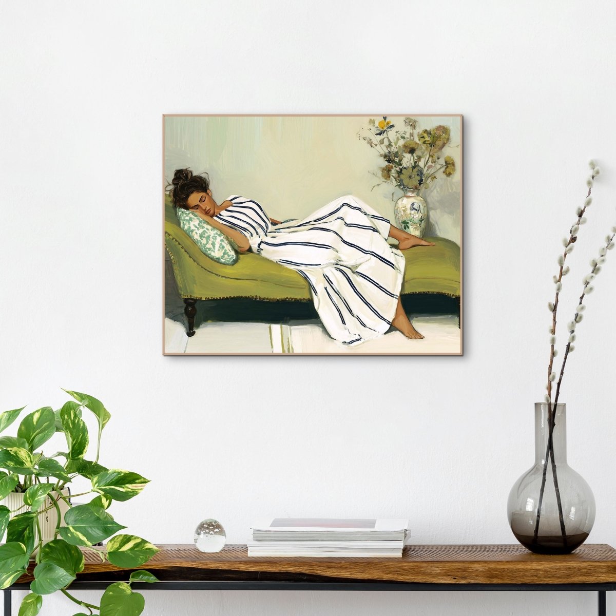 Schilderij Rustmoment 50x40 - Slim Frame - Reinders