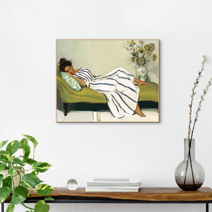 Schilderij Rustmoment 50x40 - Slim Frame - Reinders
