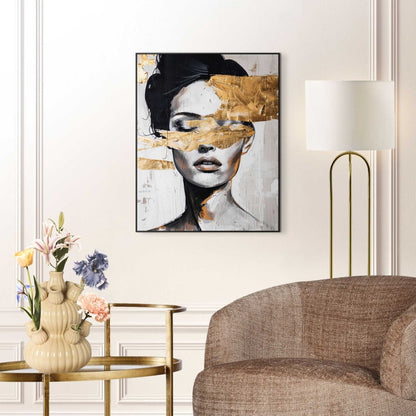 Schilderij Stylish Lady 50x40 - Reinders