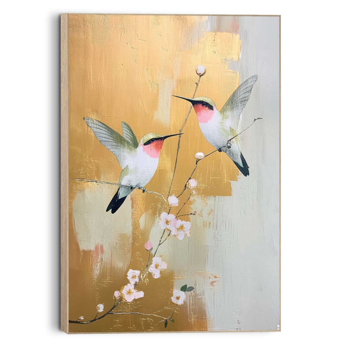Schilderij Subtiele Vlucht 60x90 - Framed Panel - Reinders