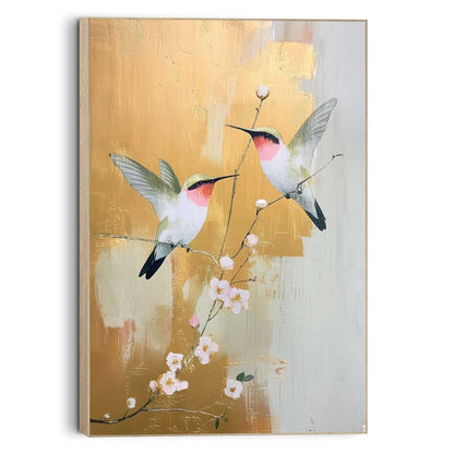 Schilderij Subtiele Vlucht 60x90 - Framed Panel - Reinders