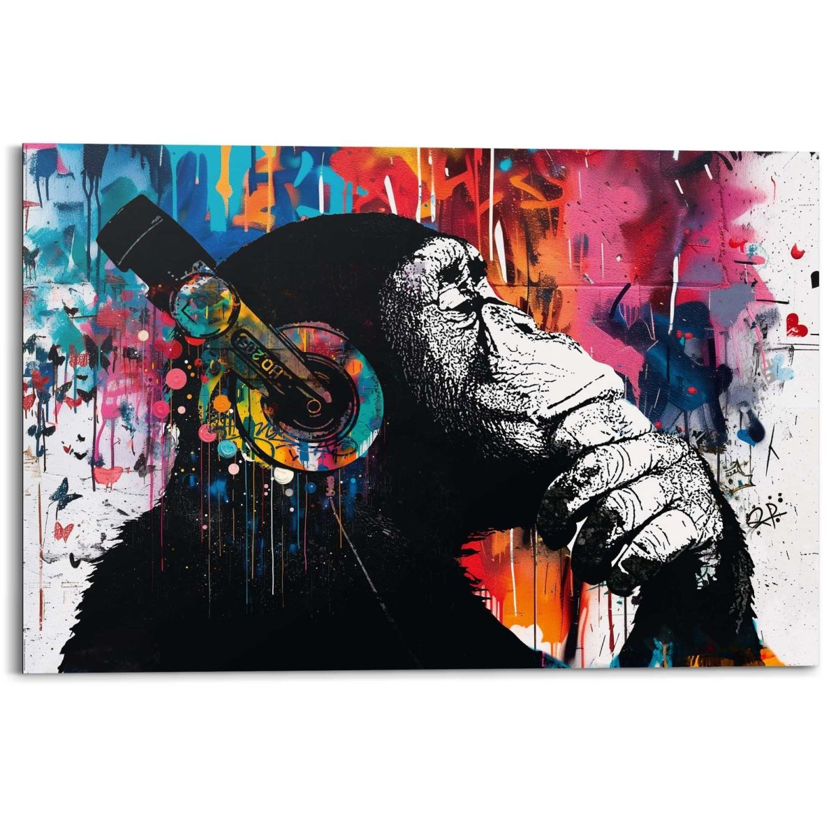 Schilderij Voel de Beat 60x90 - Deco Panel - Reinders